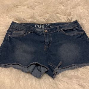 Rue 21 Jean shorts size 13/14